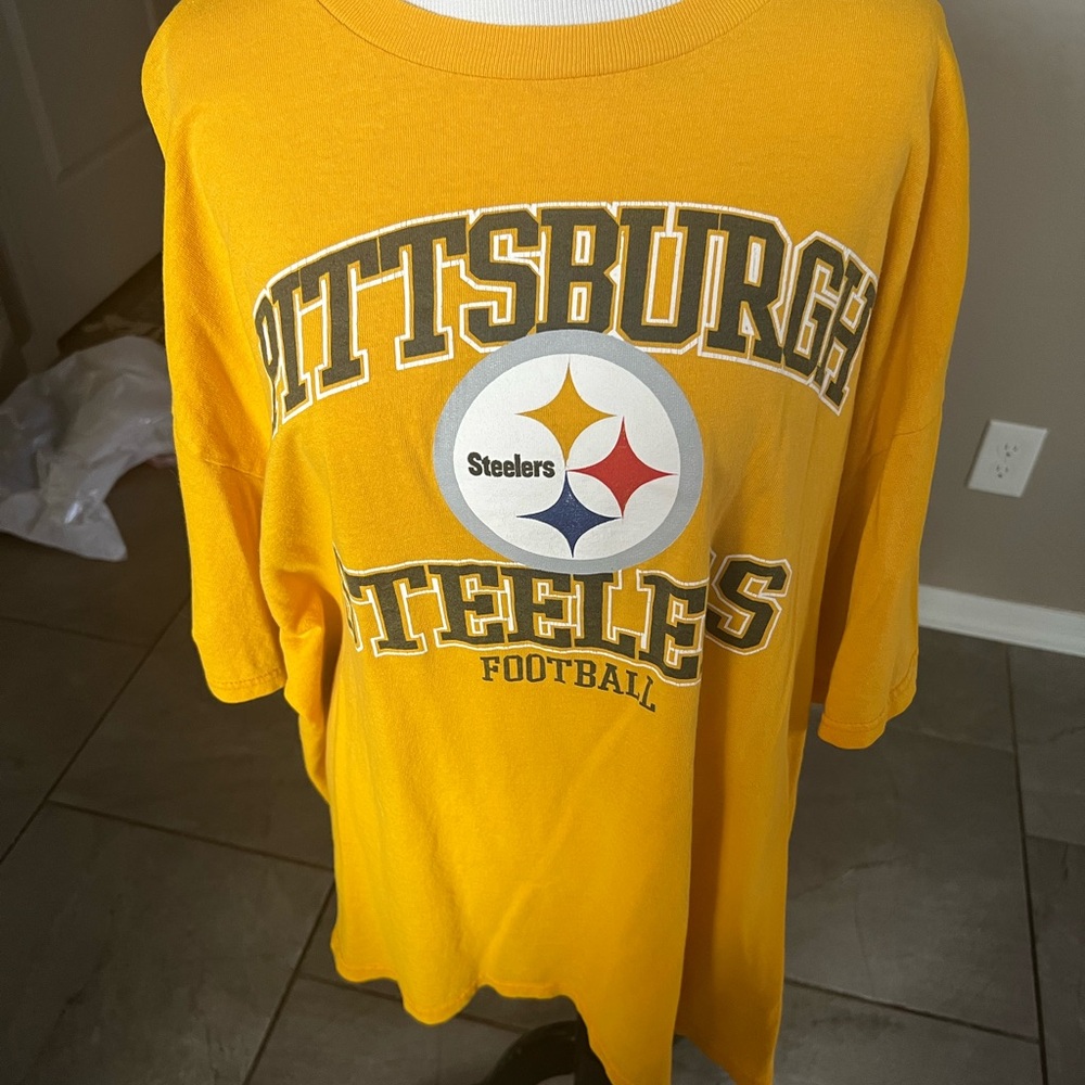 Pittsburgh Steelers Yellow NFL T-Shirt